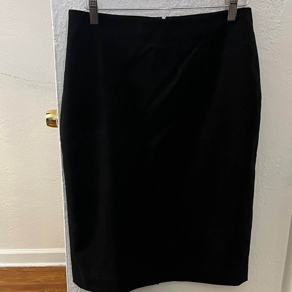 Banana Republic Classic Black Pencil Skirt Size 8